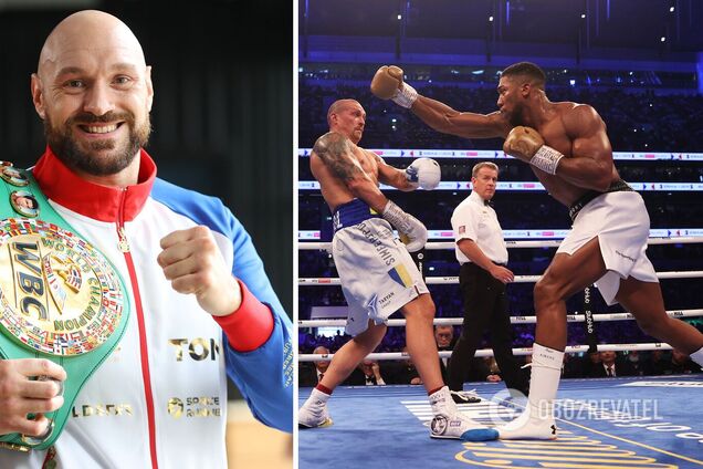 'Кар'єру буде закінчено': Ф'юрі дав категоричний прогноз на реванш Усик – Джошуа