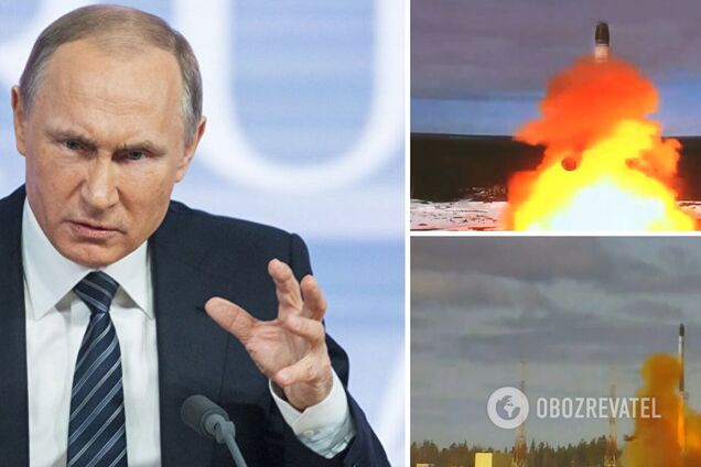 В России испытали баллистическую ракету 'Сармат'