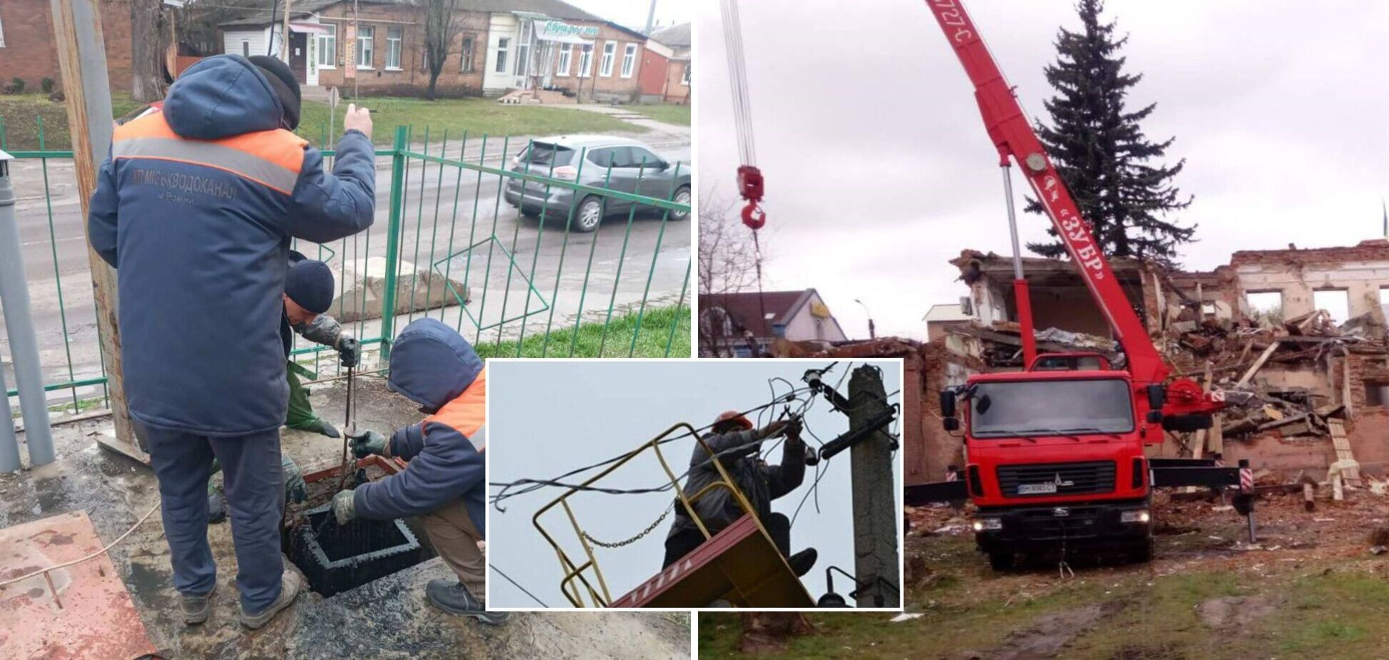 В ОП розповіли про поточну ситуацію з відновленням інфраструктури Сумщини