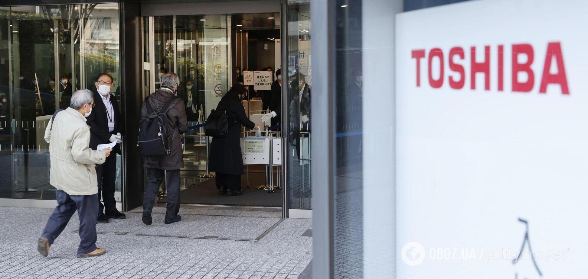 Toshiba больше не принимает заказы в РФ