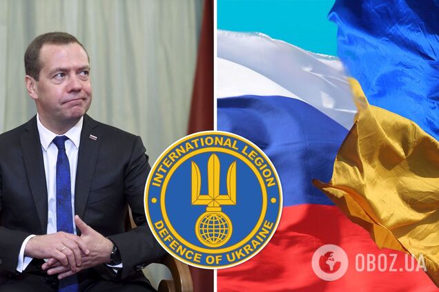 Дмитро Медведєв образив Інтернаціональний легіон