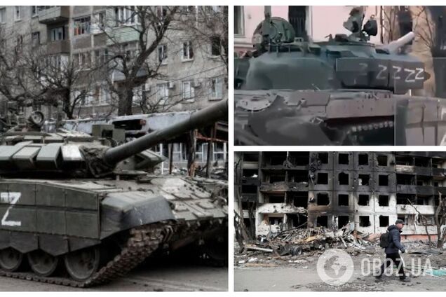 'Еще одно доказательство для Гааги': оккупанты показали, как уничтожают жилые дома в Мариуполе. Видео