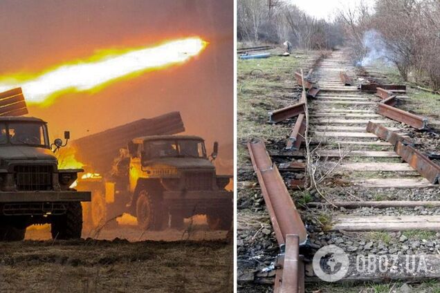 Окупанти завдали ракетних ударів по Дніпропетровщині та розбили вщент залізничне полотно
