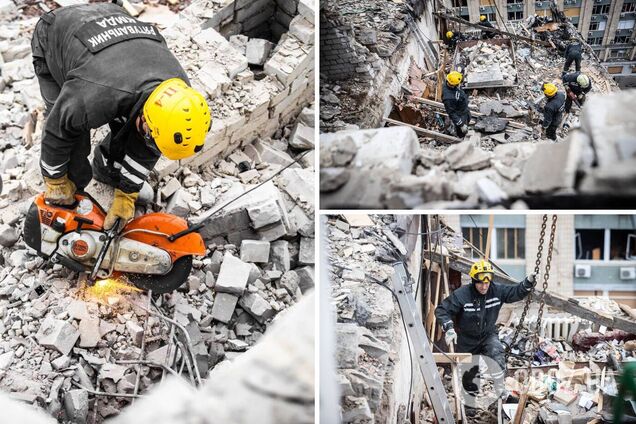 Розбір завалів триває кілька днів