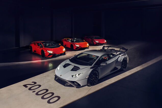 Lamborghini изготовила 20-тысячный суперкар Huracan