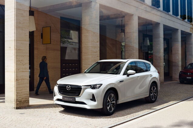 На заводе Mazda начался серийный выпуск кроссоверов CX-60