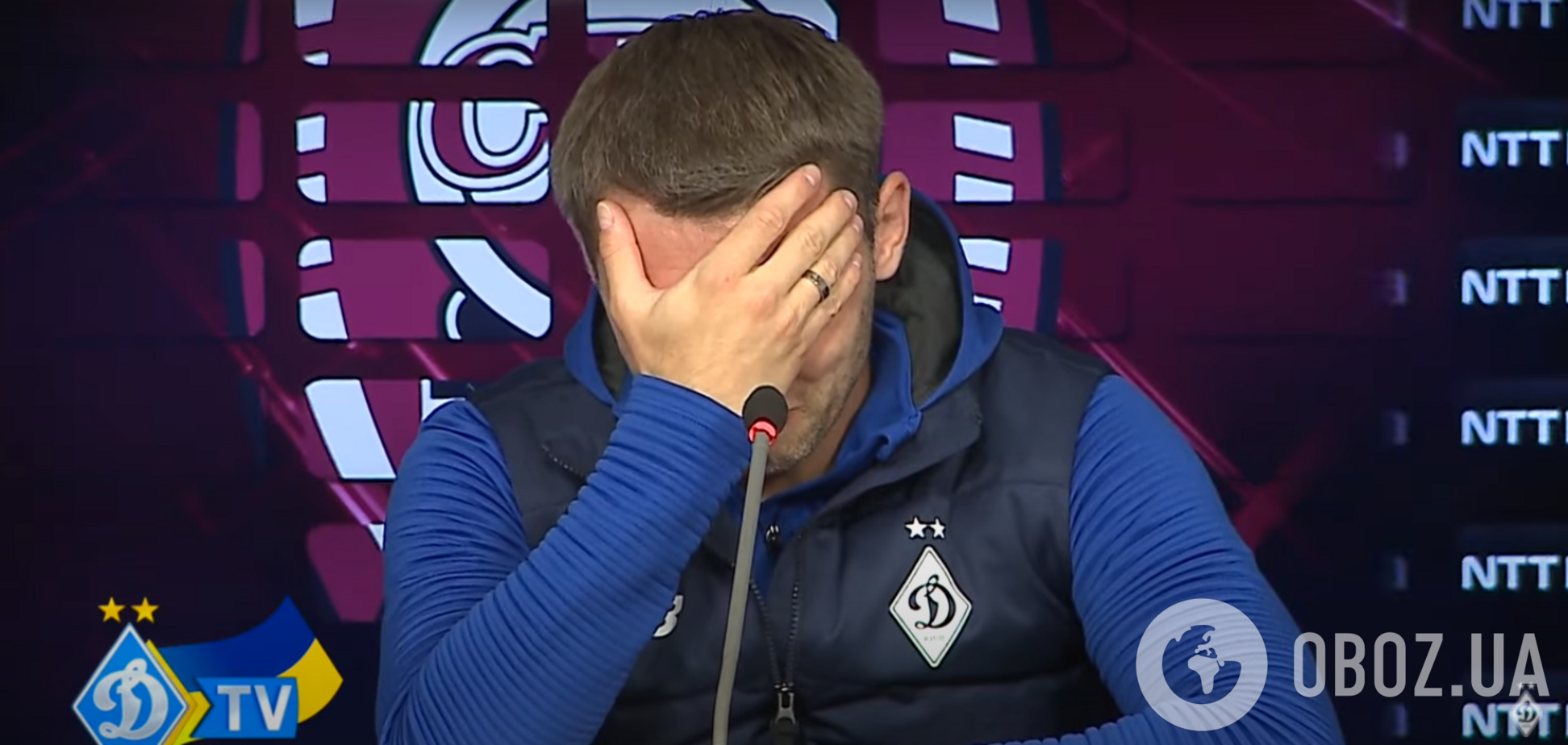 Футболист сборной Украины расплакался в эфире после слов про войну и не смог продолжить пресс-конференцию. Видео