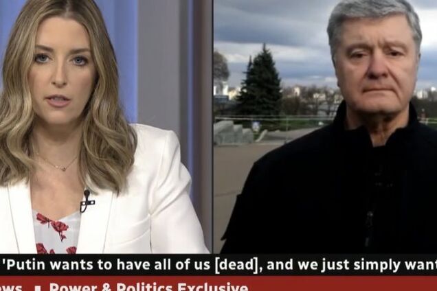 Порошенко в эфире канадского телевидения призвал не верить заявлениям Путина о Мариуполе: он продолжает атаки