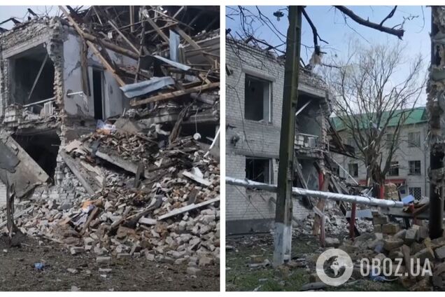 Ракета влучила у будівлю, коли там народжувала жінка: у мережі показали відео зруйнованої окупантами лікарні на Миколаївщині