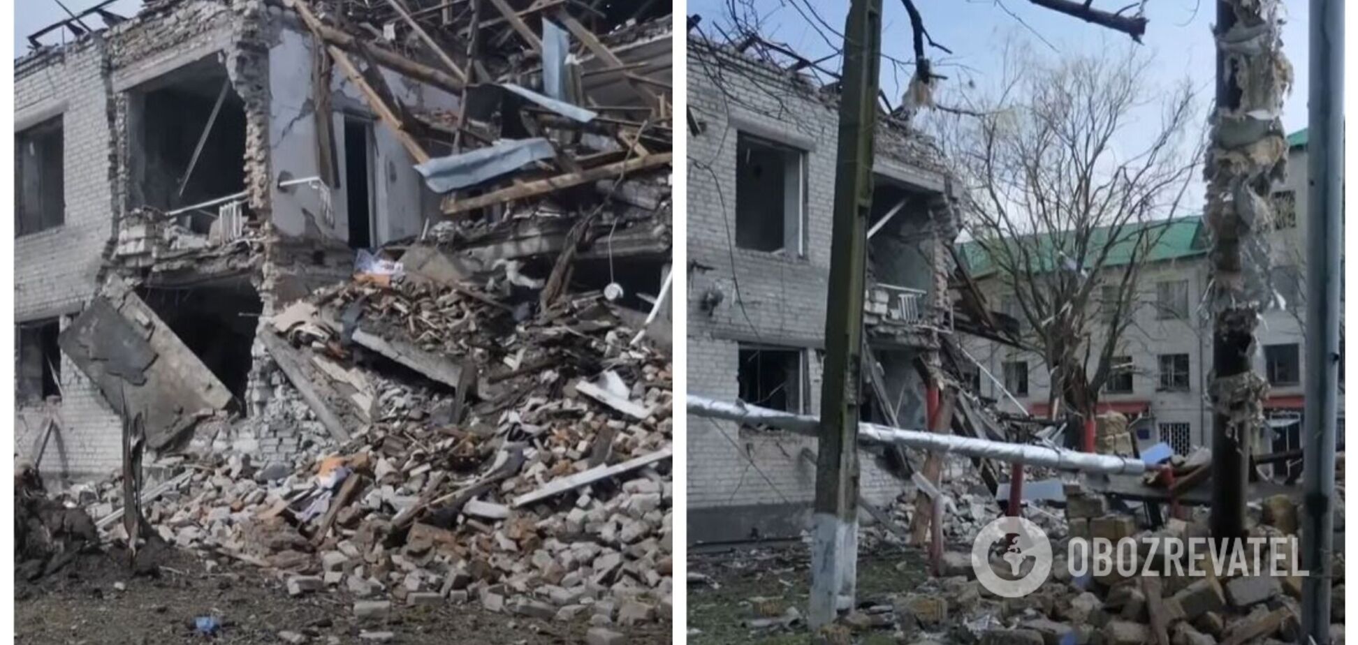 Ракета влучила у будівлю, коли там народжувала жінка: у мережі показали відео зруйнованої окупантами лікарні на Миколаївщині