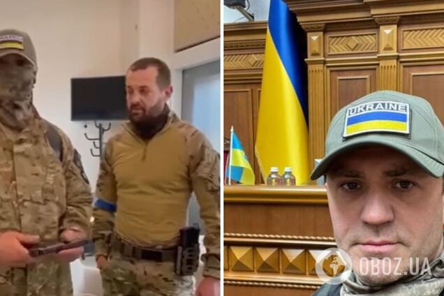 Тищенко вручили наградное оружие "за работу для Украины".