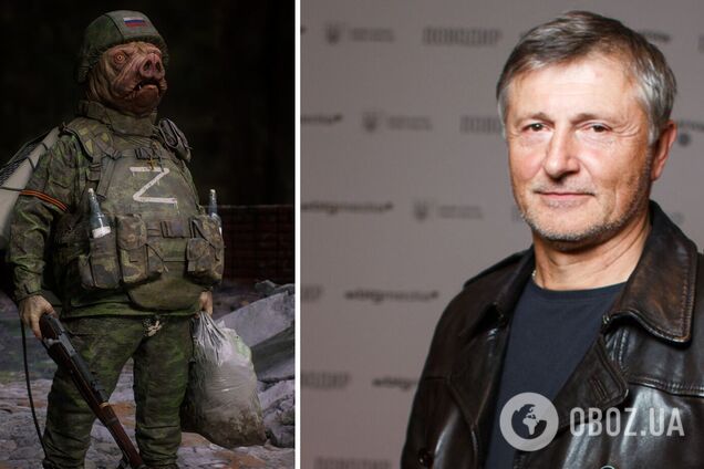 Боклан прочитав казку про 'свиноцуценя' з Росії, яке виросло в солдата. Відео