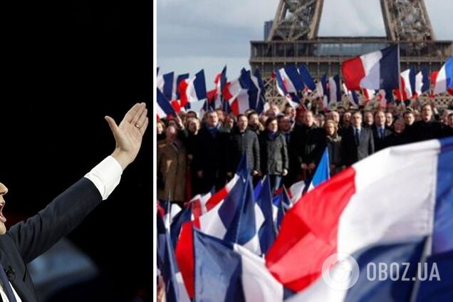 Макрон произнес победную речь возле Эйфелевой башни: второй срок будет неспокойным, но историческим