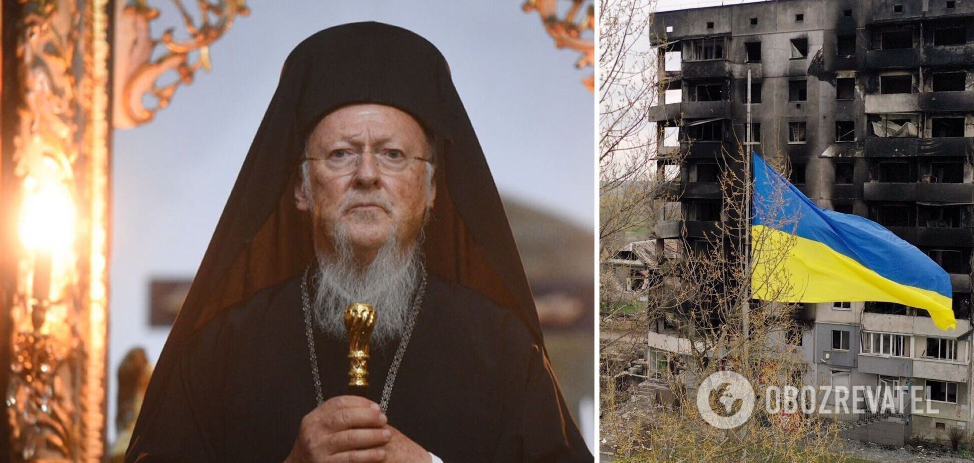 Вселенский патриарх Варфоломей в пасхальной проповеди призвал к немедленному прекращению войны