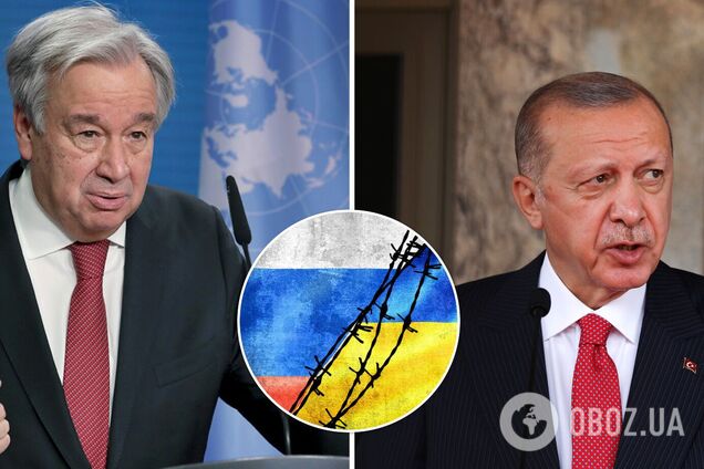 Генсек ООН Гутерріш перед візитом у Москву та Київ відвідає Туреччину: з'ясувалися подробиці