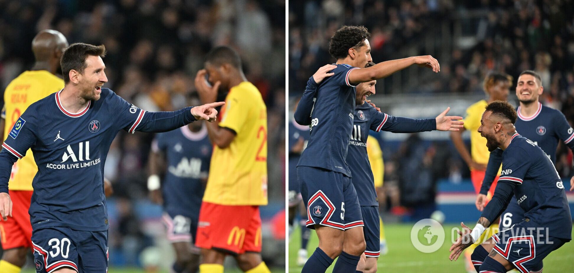 Месси забил гол 'Лансу'