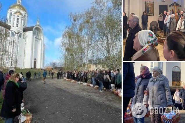 У Бучі відбулася великодня служба