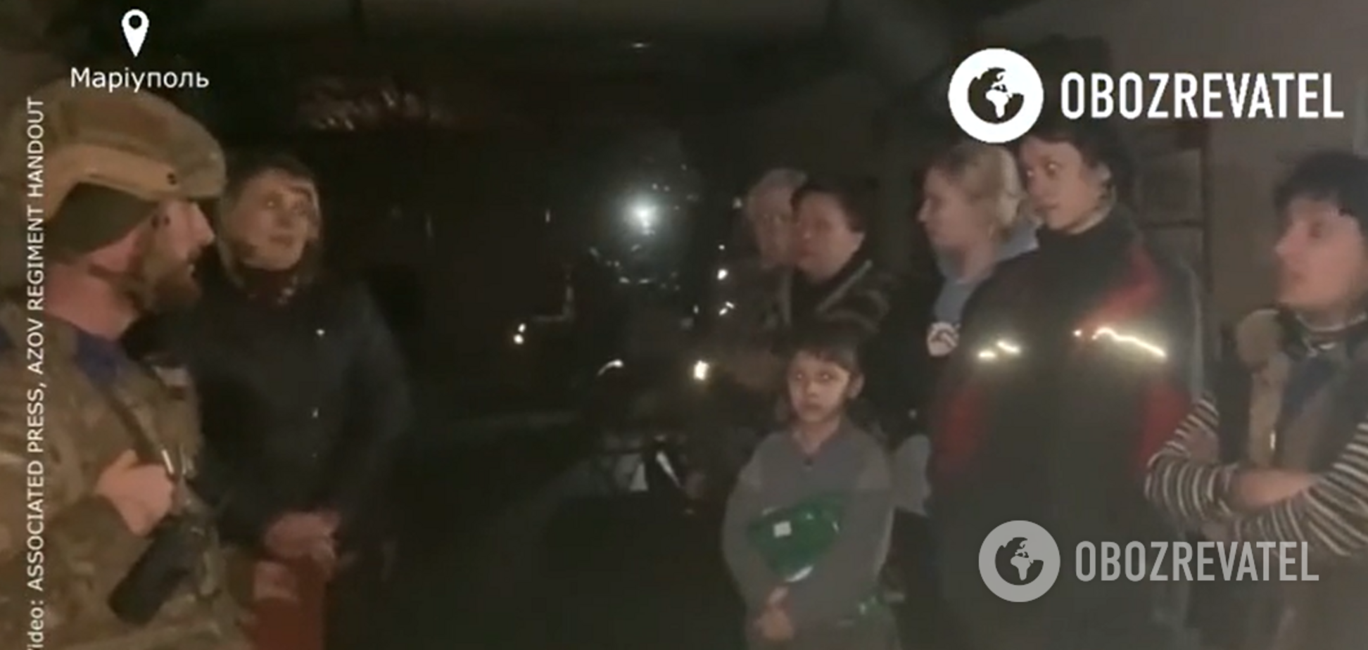 Захисники Маріуполя показали, як діти виживають у бомбосховищах