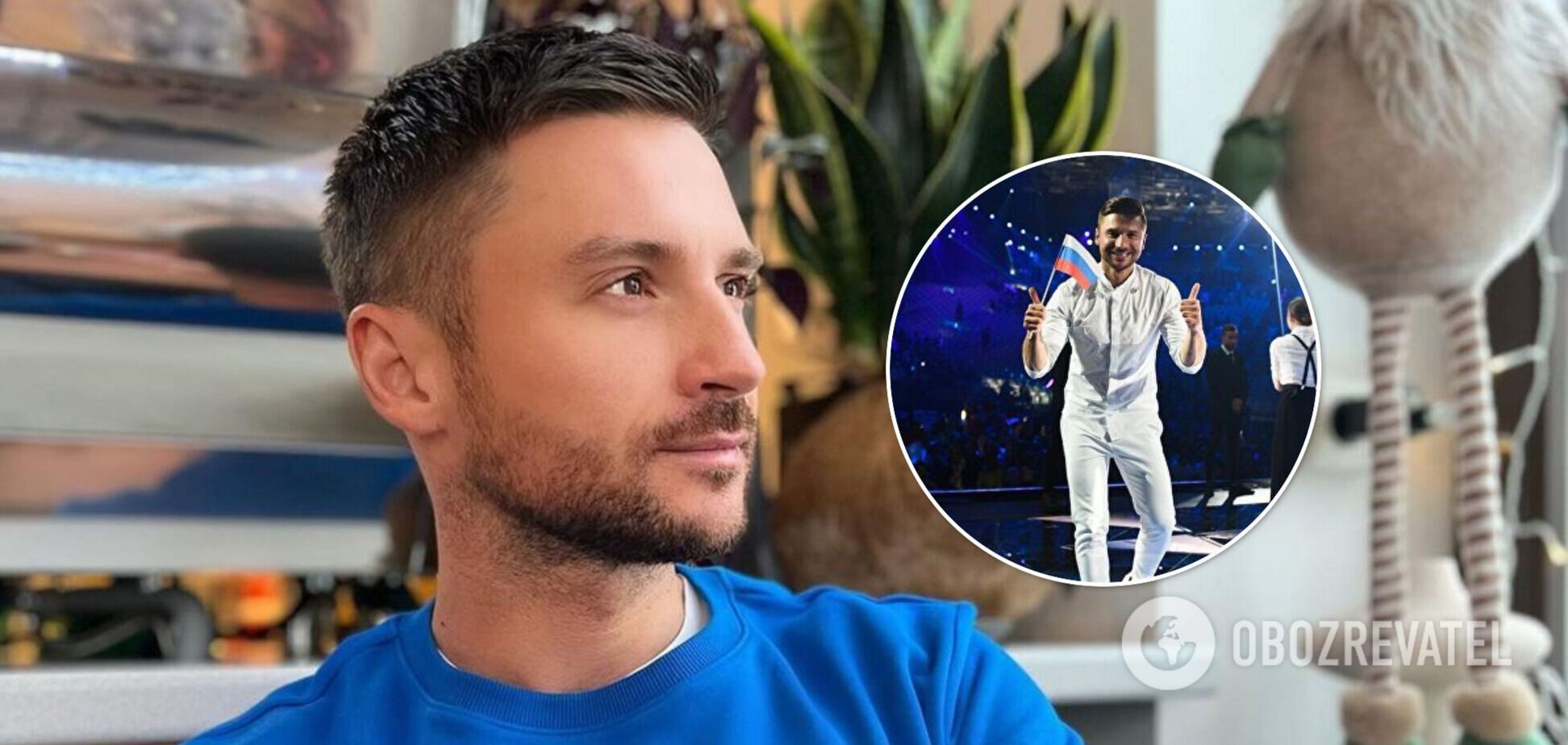 Лазарев, осуждавший убийственную войну в Украине, внезапно 'переобулся': певец выступит 'ZаРоссию'