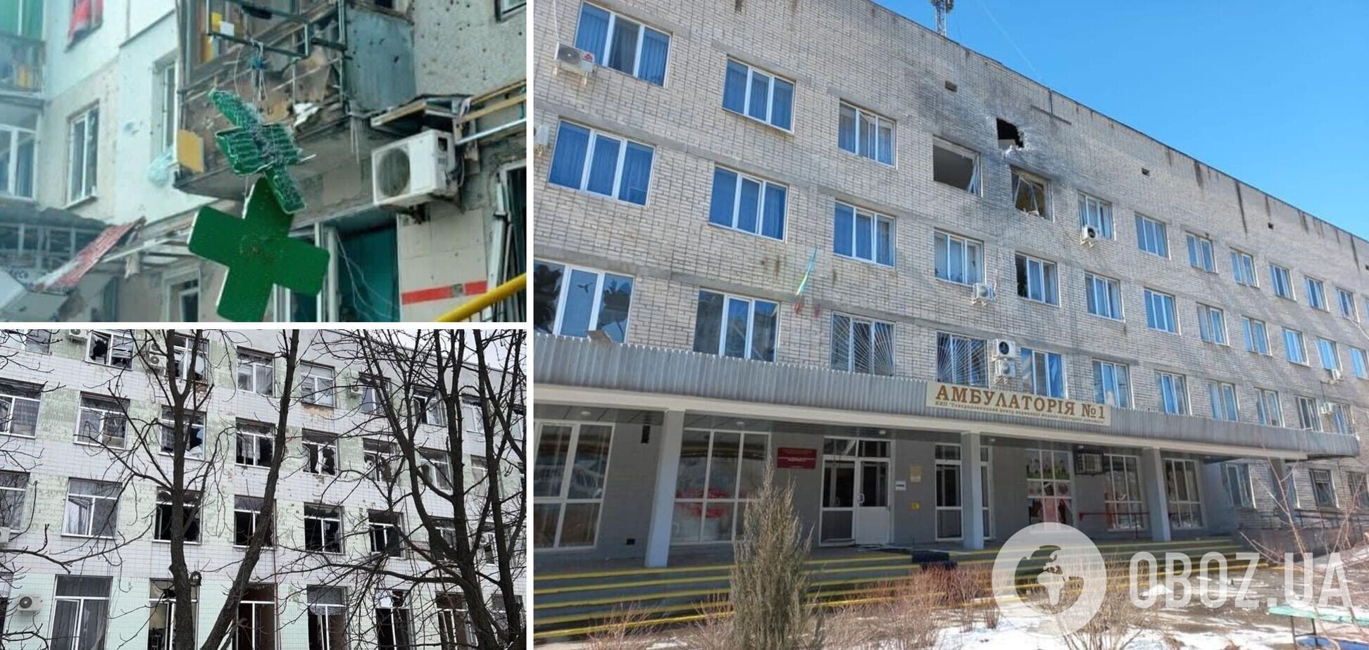 Оккупанты разрушили практически все больницы на Луганщине, не работает ни одна аптека. Фото
