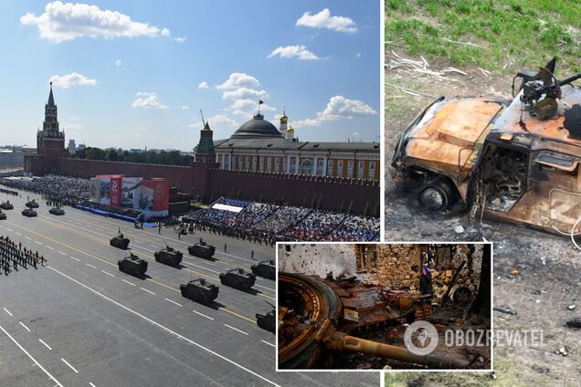 У Москві в розпал війни проти України зібралися провести репетицію параду до 9 травня, але без військової техніки