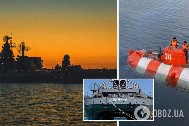 РФ пытается достать с затонувшего крейсера 'Москва' ракеты и секретные документы – СМИ