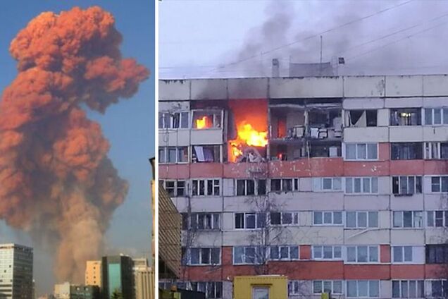 Взрыв в многоэтажке Санкт-Петербурга