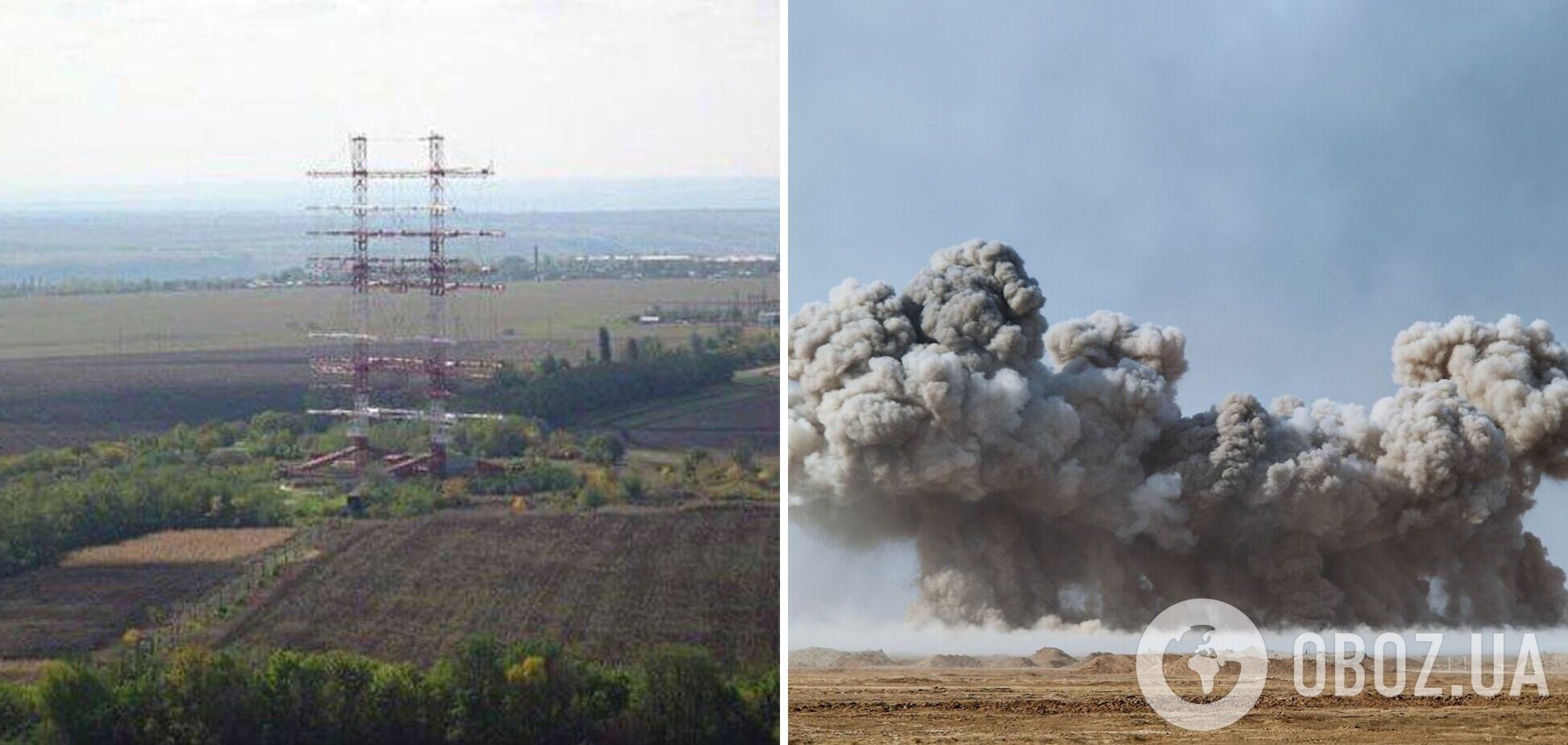 В Приднестровье заявили о взрыве на территории радиотелецентра 'Маяк'. Фото и видео
