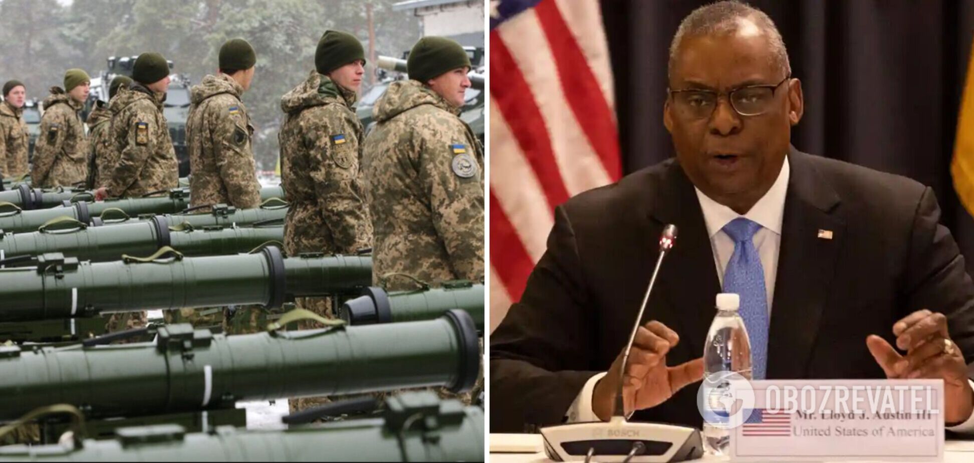 Глава Пентагону заявив, що США та їхні союзники готові 'зрушити небо та землю' для підтримки України