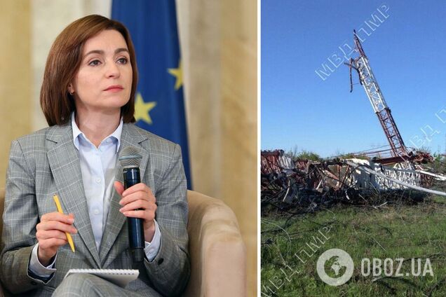 'Зацікавлені у дестабілізації': президентка Молдови назвала винних у вибухах у Придністров'ї