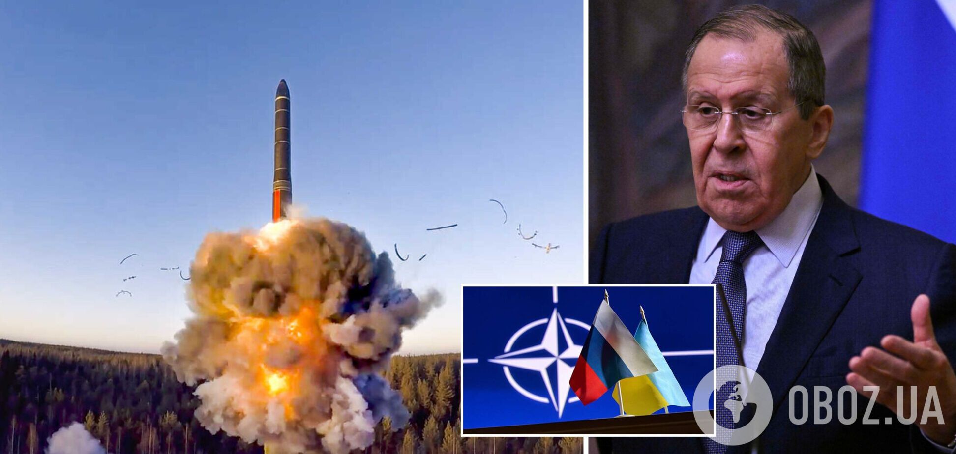 Лавров назвав небезпеку ядерної війни 'реальною' і спробував залякати Захід