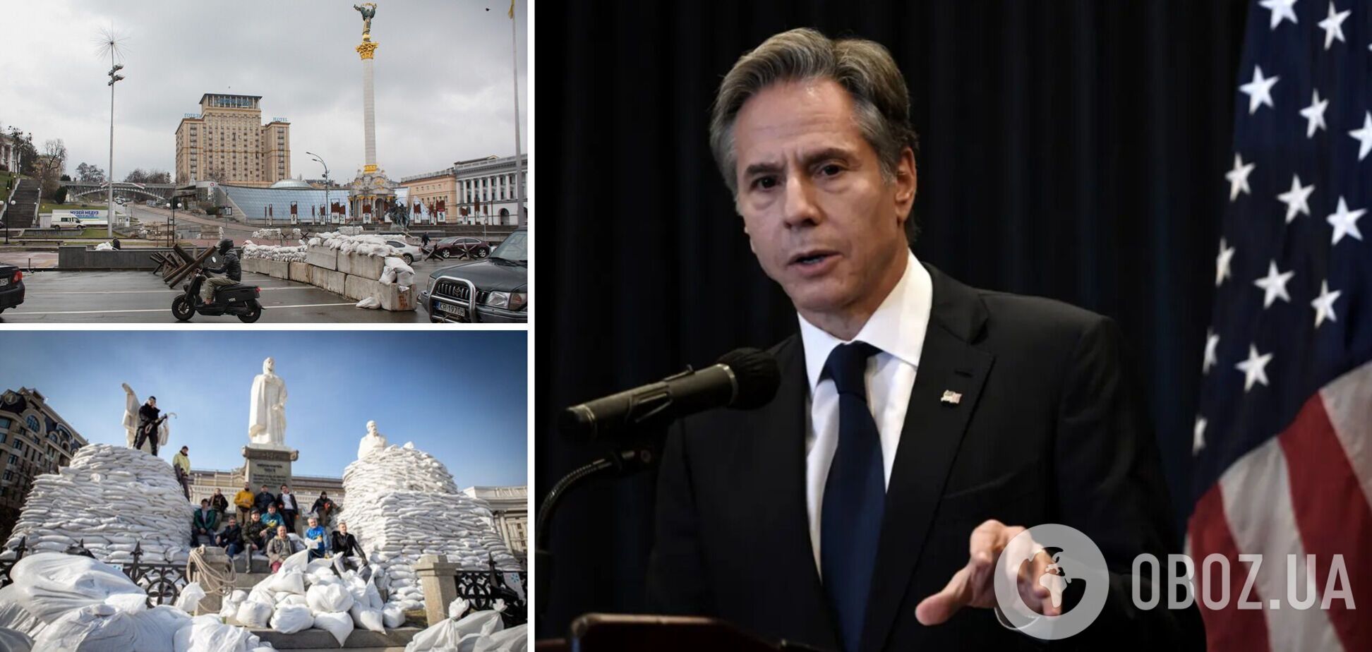 Блинкен: украинцы выиграли битву за Киев