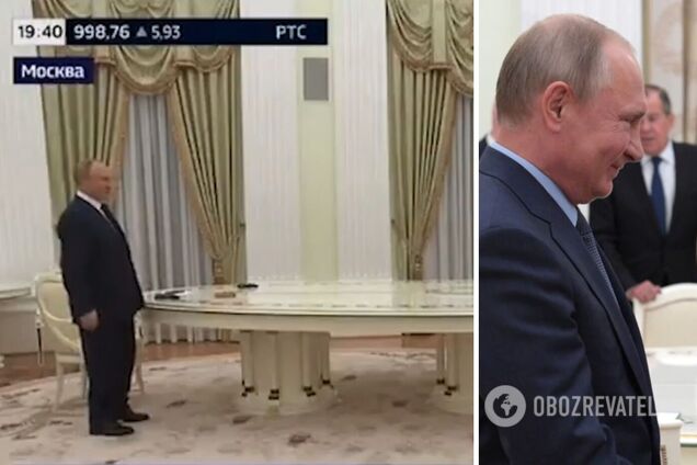 Путін на зустрічі з генсеком ООН кульгав і відзначився дивною поведінкою. Фото і відео