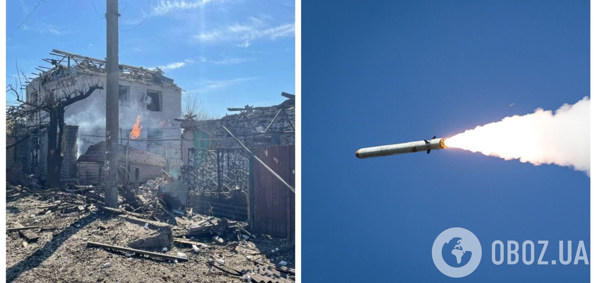 Оккупанты нанесли ракетный удар по Запорожью, повреждены дома: среди пострадавших – ребенок