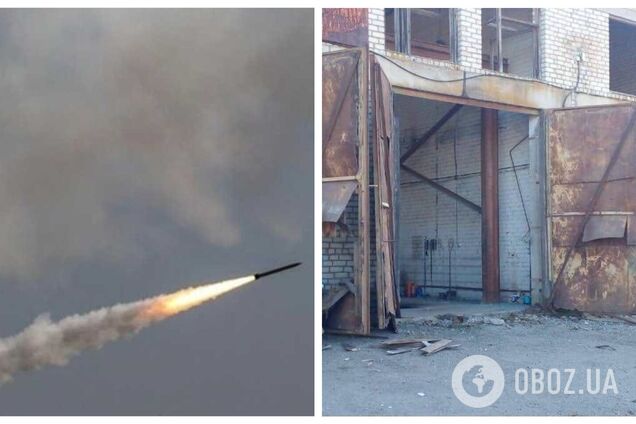 Оккупанты нанесли удар по Днепропетровщине, попали в неработающий завод. Фото