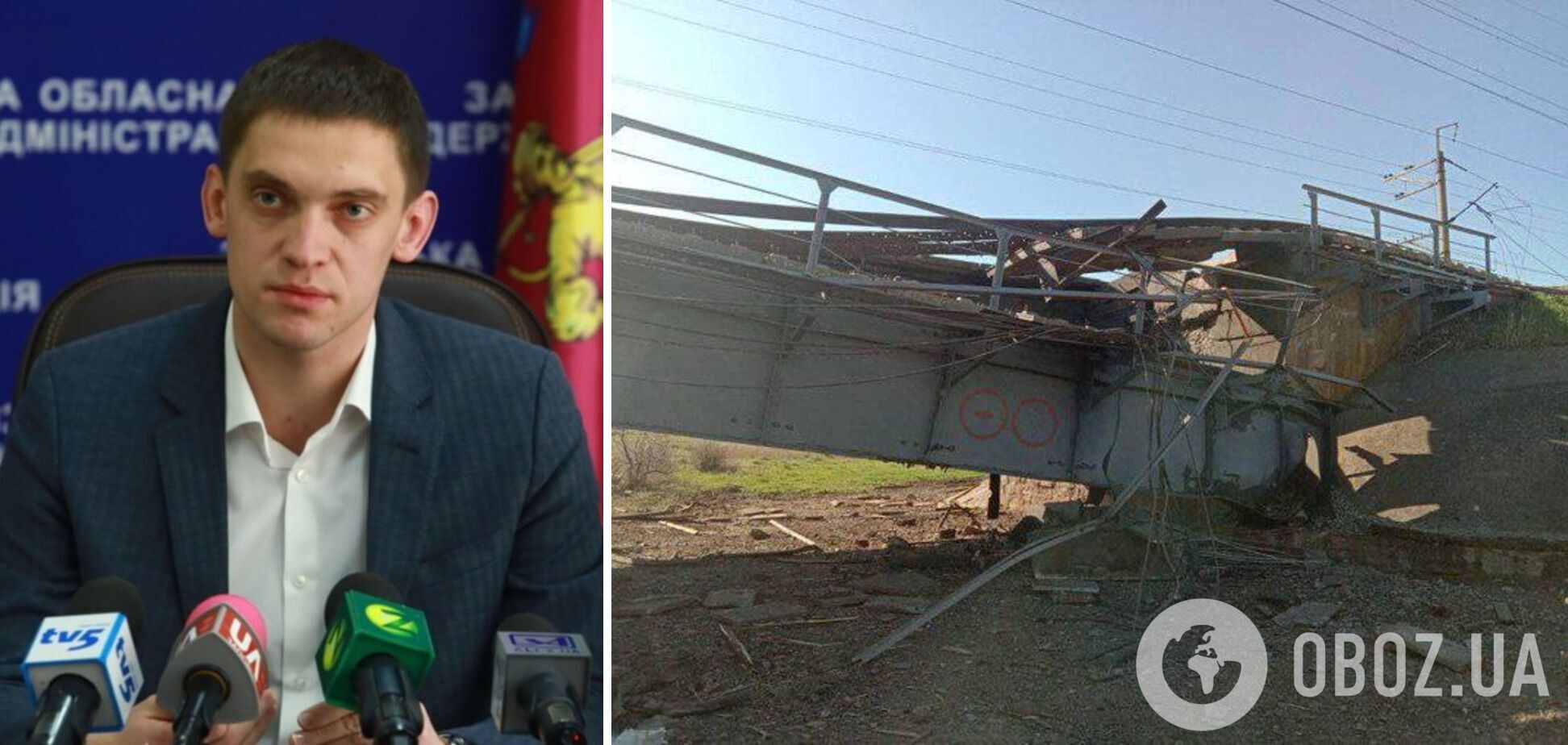 Мер Мелітополя підтвердив підрив мосту у Якимівці