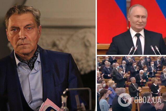 Путину хлопали стоя. Невзоров показал видео, в котором увидел скорую смерть России