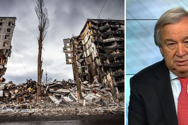 Антоніу Гутерреш відвідав Бородянку