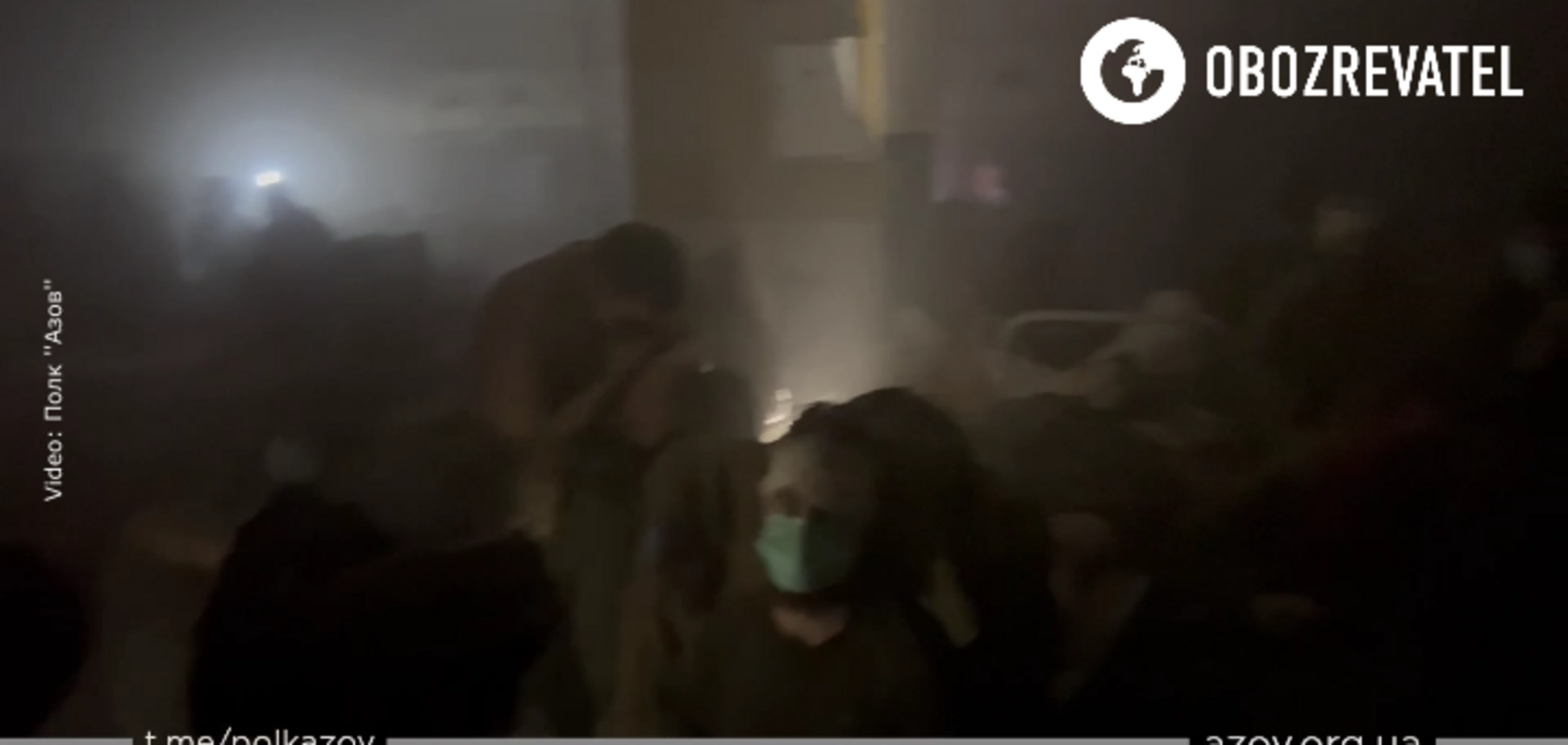 Российская авиация разбомбила военный госпиталь на ''Азовстале'' – ''Азов''