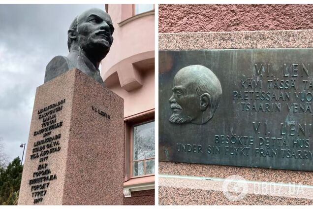 В финском городе решили демонтировать памятник Ленину из-за вторжения России в Украину. Фото