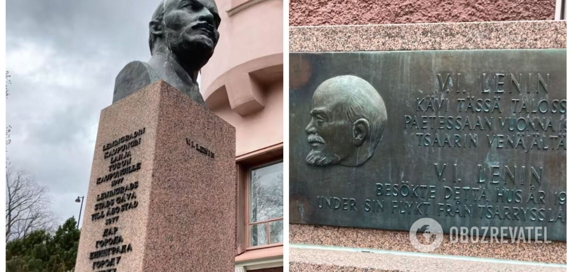 У фінському місті вирішили демонтувати пам'ятник Леніну через вторгнення Росії в Україну. Фото