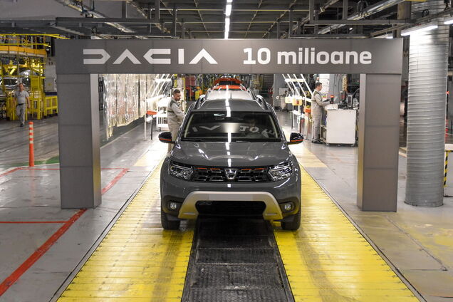 Dacia випустила 10-мільйонний автомобіль
