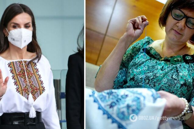 'Відчуваю гордість!' Вишиванку для королеви Іспанії Летиції створила українка