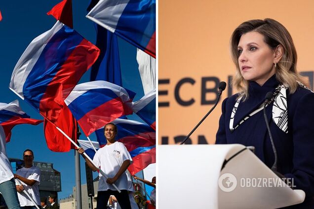 Зеленська не бачить сенсу звертатися до російських матерів та дружин: якщо труни не переконали, до них не дійде