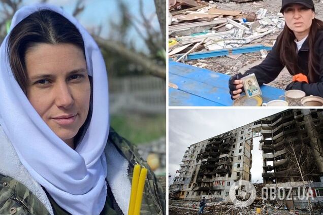 Стіни попадали, а сервіз та ікона вціліли. Українська продюсерка показала вражаюче відео із розстріляної Бородянки