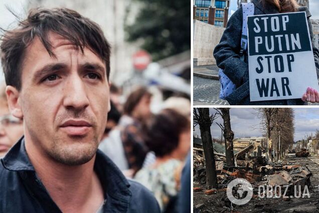 Російський актор Смольянинов виступив проти війни в Україні: це моя батьківщина, в мене стріляють