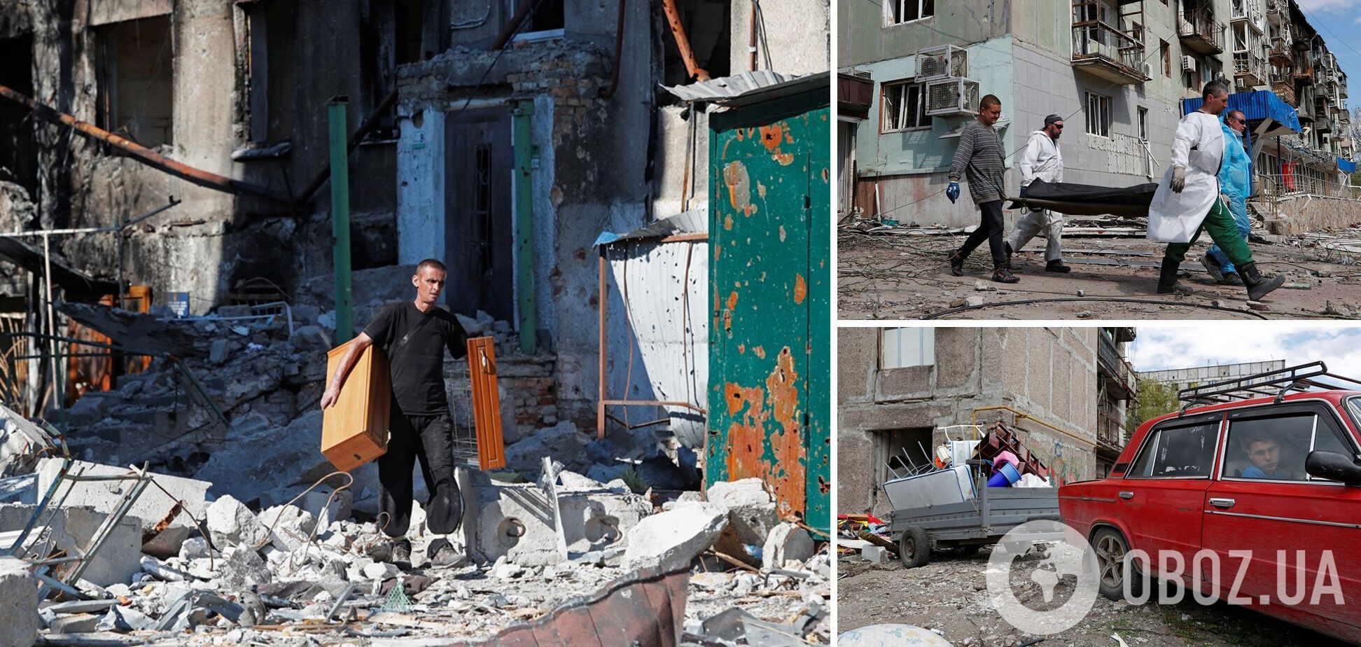 В Маріуполі люди виживають на руїнах