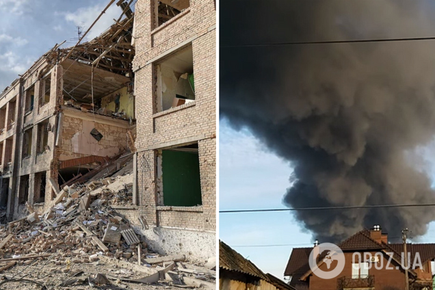 Росія завдала ракетного удару по Василькову на Київщині: влучили в уже зруйновану будівлю