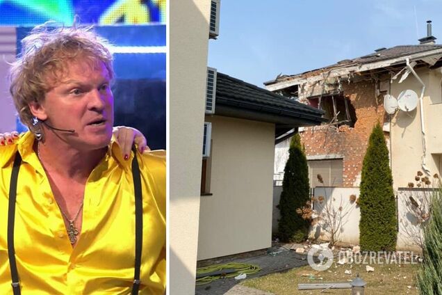 Будинок Писаренка зруйнований внаслідок бомбардування