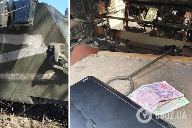 Окупанти-мародери накрали в українців гроші та ноутбуки, але додому не довезли. Фото